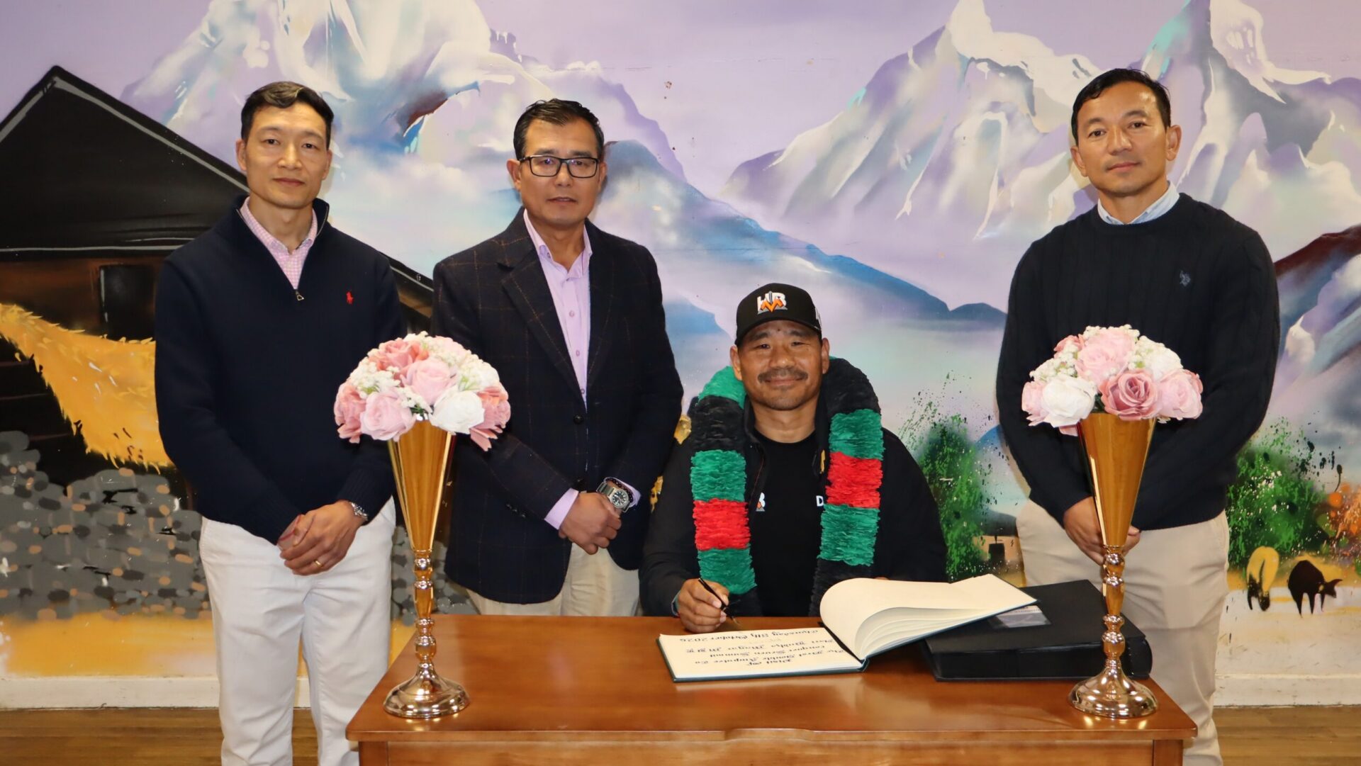Inspiring Visit of Hari Budha Magar MBE to Gurkha Training Company, Catterick Inspiring Visit of Hari Budha Magar MBE to Gurkha Training Company, Catterick