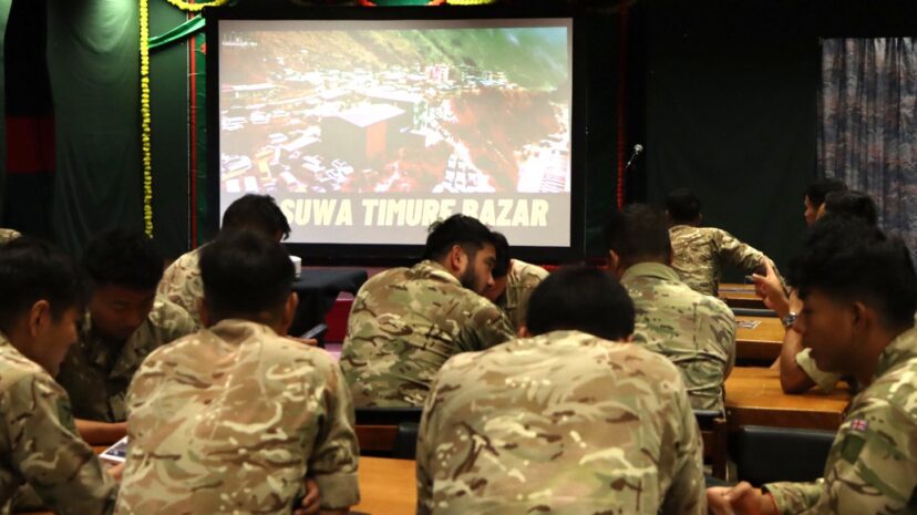 Infantry Battle School Nepal Flood Relief Fundraising Campaign Infantry Battle School Nepal Flood Relief Fundraising Campaign