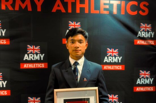 Signaller Roshan Thapa Magar Awarded Army Colours Signaller Roshan Thapa Magar Awarded Army Colours