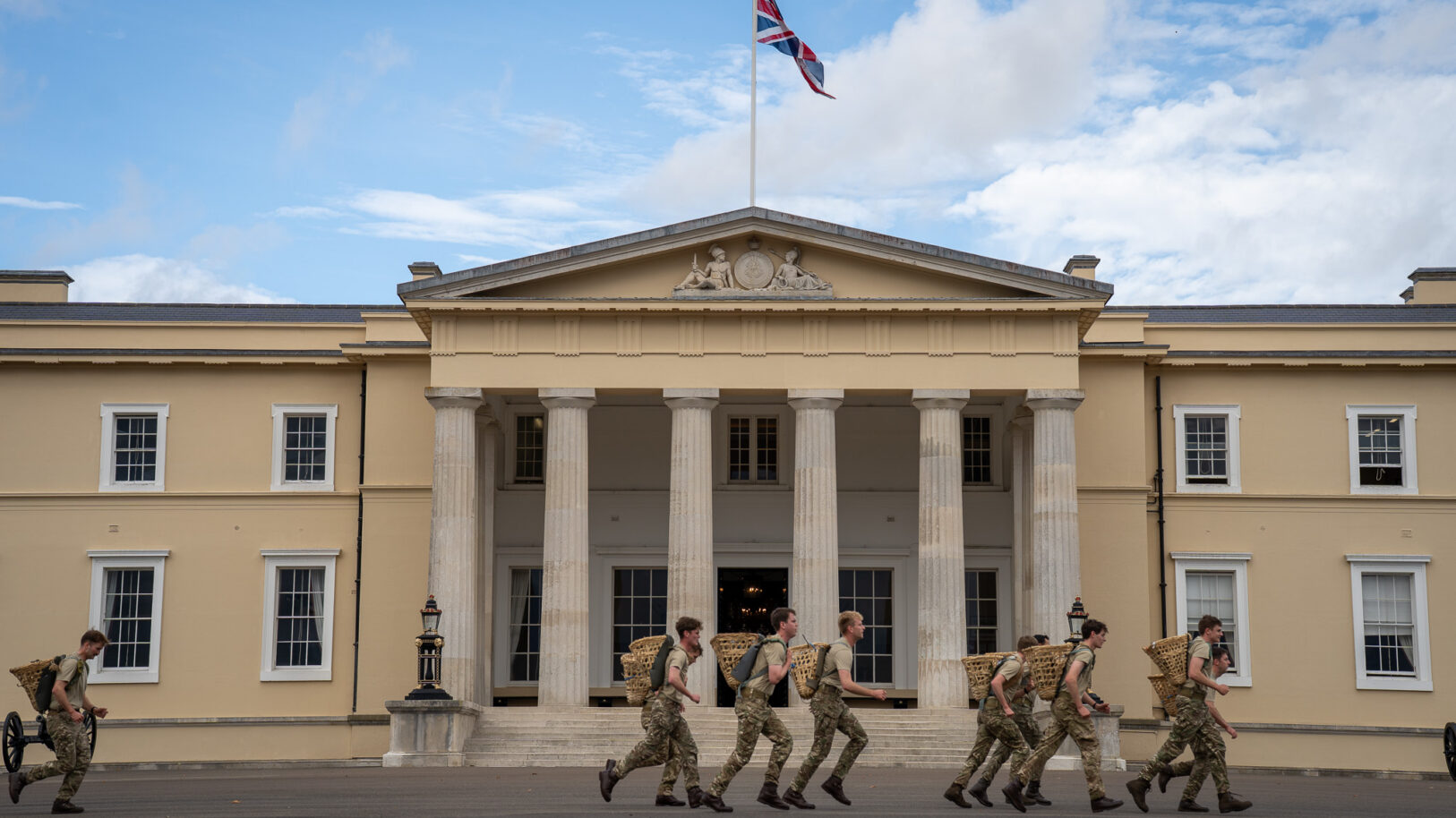 Charity Doko Race at the Royal Military Academy Sandhurst
