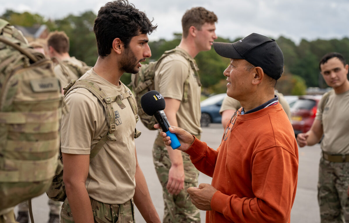 Charity Doko Race at the Royal Military Academy Sandhurst