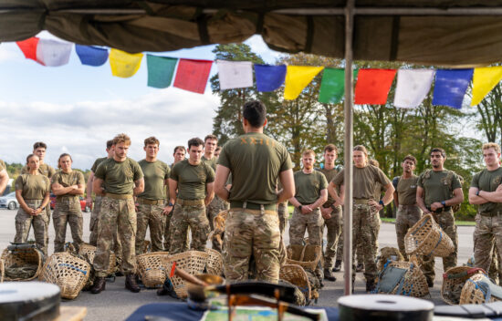 Charity Doko Race at the Royal Military Academy Sandhurst