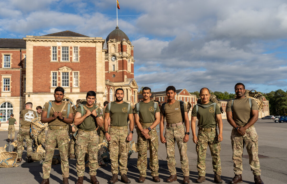 Charity Doko Race at the Royal Military Academy Sandhurst