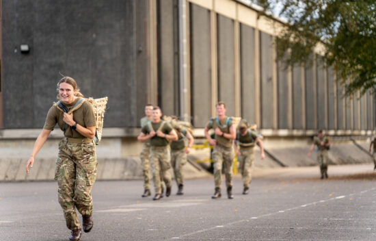 Charity Doko Race at the Royal Military Academy Sandhurst