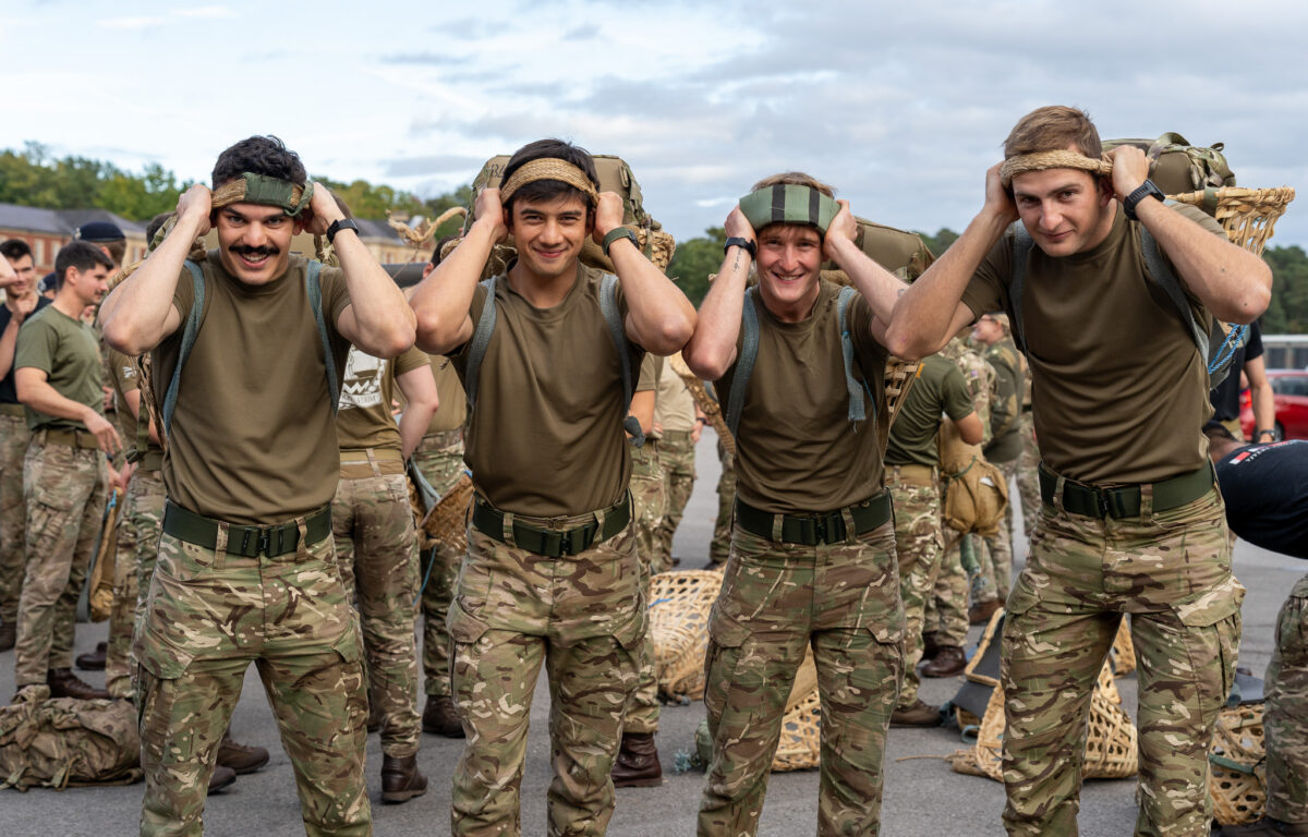 Charity Doko Race at the Royal Military Academy Sandhurst