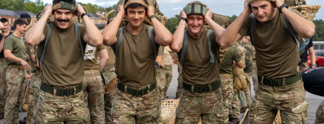 Charity Doko Race at the Royal Military Academy Sandhurst