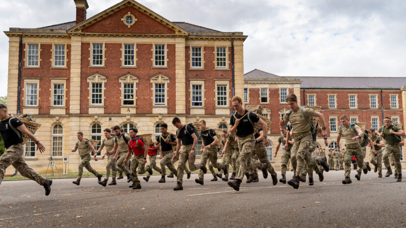 Charity Doko Race at the Royal Military Academy Sandhurst
