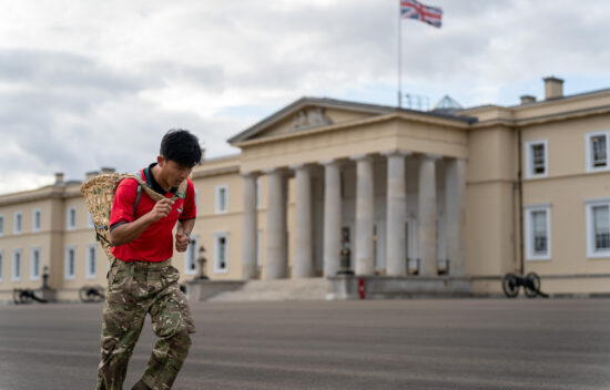 Charity Doko Race at the Royal Military Academy Sandhurst