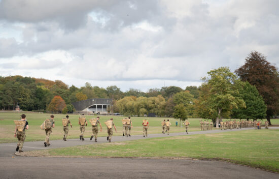 Charity Doko Race at the Royal Military Academy Sandhurst