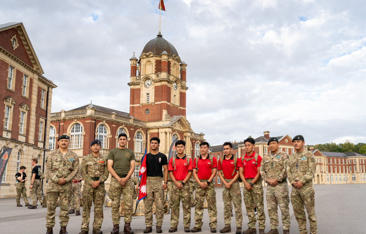 Charity Doko Race at the Royal Military Academy Sandhurst